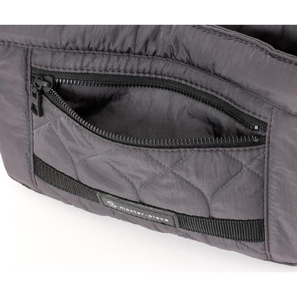 master-piece（マスターピース） ショルダーバッグ/S/グレー メンズ