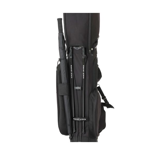 選べるノベルティ付】 マスターピース キャディバッグ/ブラック メンズ