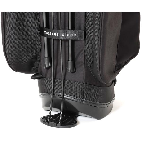 選べるノベルティ付】 マスターピース キャディバッグ/ブラック メンズ