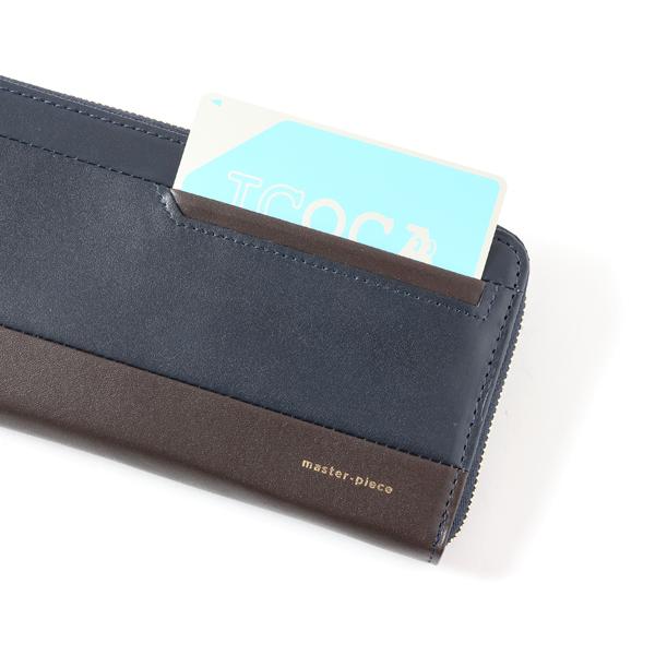 master-piece ネイビー 長財布 master-piece (マスターピース) 長財布 ネイビー