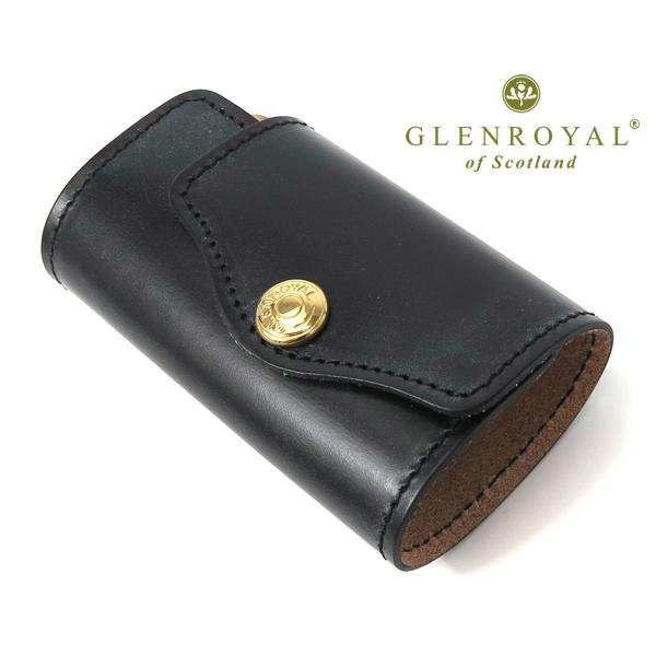 GLENROYAL（グレンロイヤル） フラップキーケース/ニューブラック