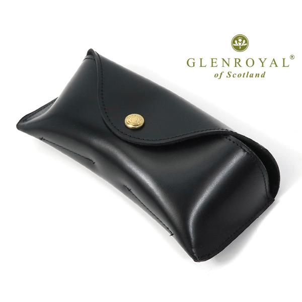 グレンロイヤル メガネケース/ニューブラック メンズ フルブライドル 03-5790 GLENROYAL【選べるノベルティ付】