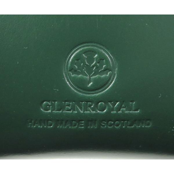 グレンロイヤル メガネケース/ボトルグリーン メンズ フルブライドル 03-5790 GLENROYAL【選べるノベルティ付】の画像