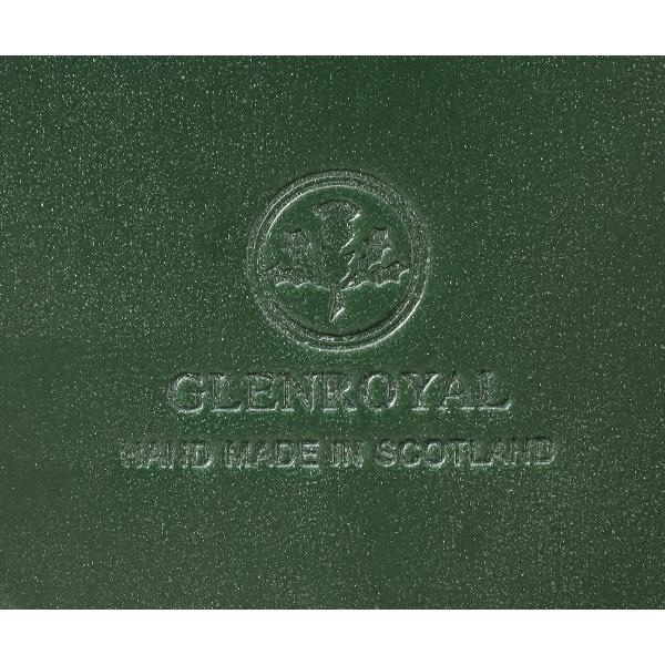 グレンロイヤル 折りたたみジップキーケース/ボトルグリーン メンズ フルブライドル 03-5869 GLENROYAL【選べるノベルティ付】の画像
