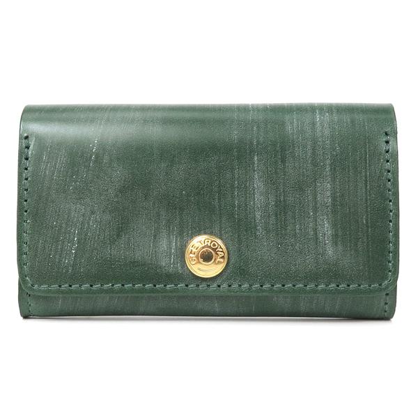 GLENROYAL（グレンロイヤル） 名刺入れ/ボトルグリーン メンズ フル