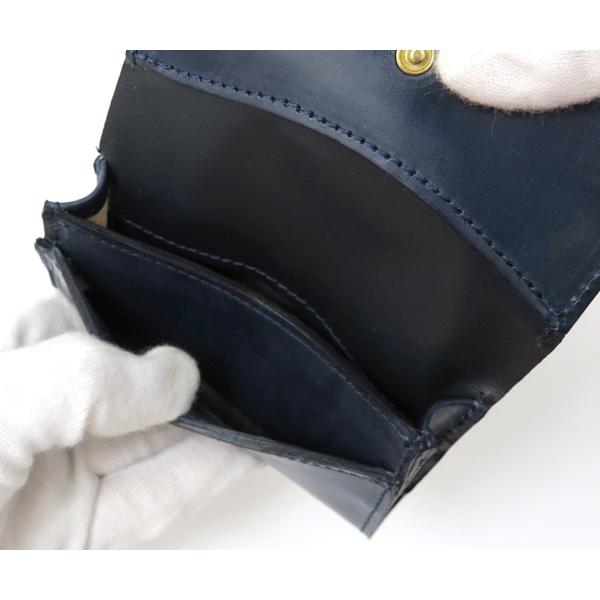 GLENROYAL（グレンロイヤル） 名刺入れ/ダークブルー メンズ フル
