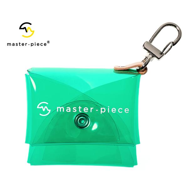 master-piece（マスターピース） ビニールポーチ/グリーン メンズ