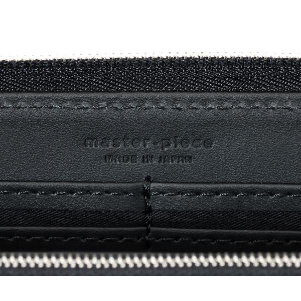master-piece（マスターピース） ラウンドファスナー長財布/ブラック