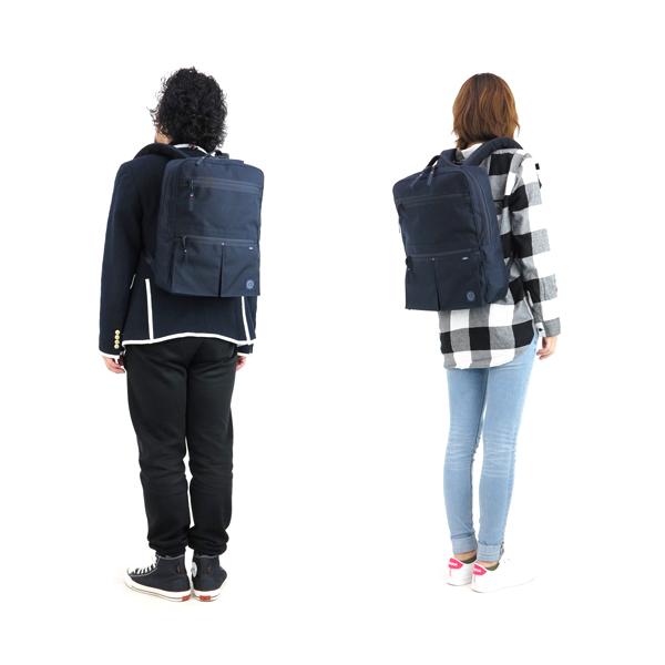 ポータークラシック コーデュラナイロン ビジネスリュックサック/M/ネイビー メンズ ニュートン 050-2111 PORTER CLASSIC【選べるノベルティ付】の画像