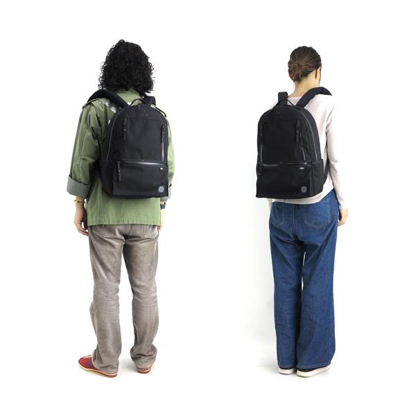 ポータークラシック シティリュックサック/ブラック メンズ ニュートン 050-2112 PORTER CLASSIC【選べるノベルティ付】の画像
