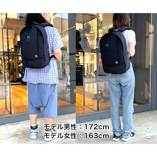 ポータークラシック シーンナイロン デイパック/ブラック メンズ ニュートン 050-2798 PORTER CLASSIC【選べるノベルティ付】の画像