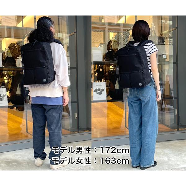 ポータークラシック コーデュラナイロン ビジネスリュックサック/L/ブラック メンズ ニュートン 050-3435 PORTER CLASSIC【選べるノベルティ付】の画像