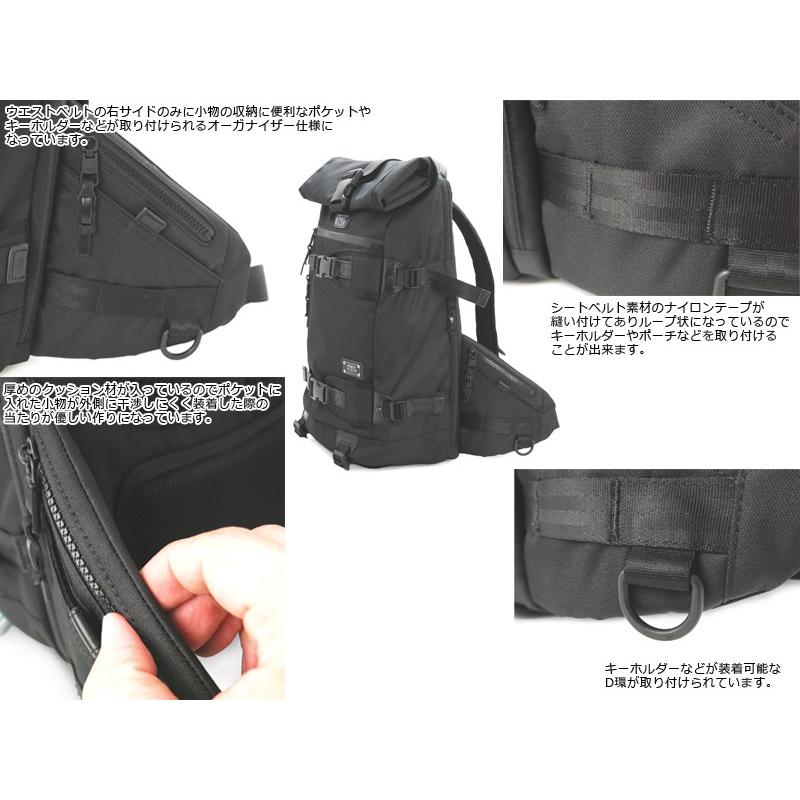 AS2OV（アッソブ） ロールトップバックパック メンズ コーデュラドビー