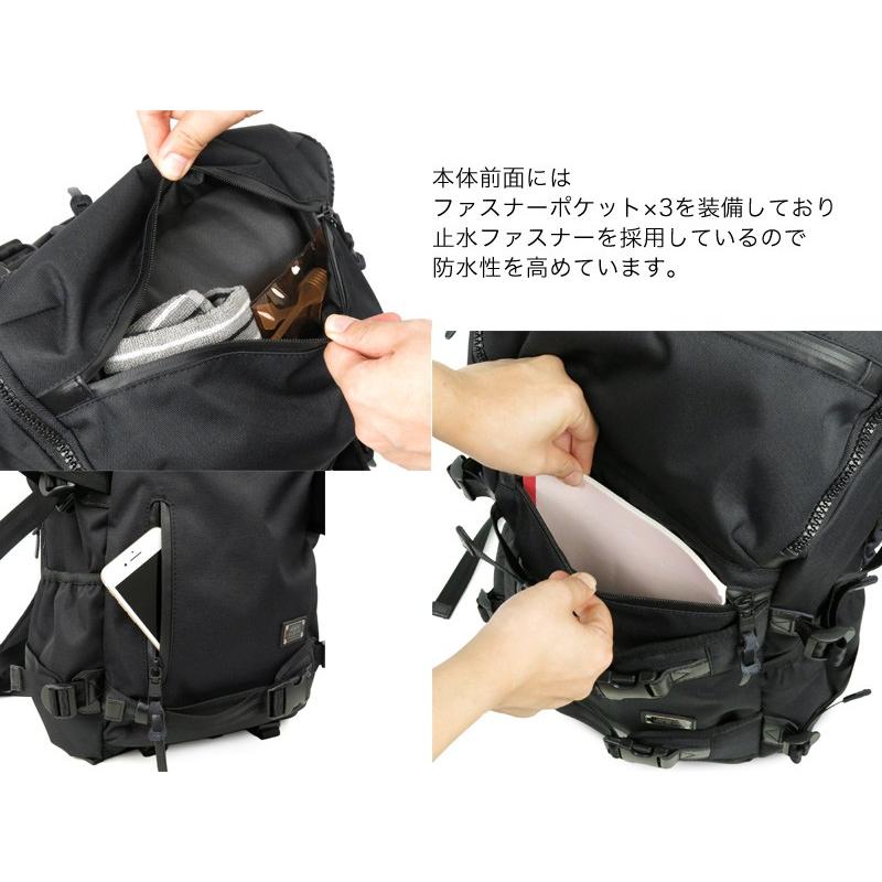 AS2OV（アッソブ） ラウンドファスナーバックパック メンズ コーデュラ
