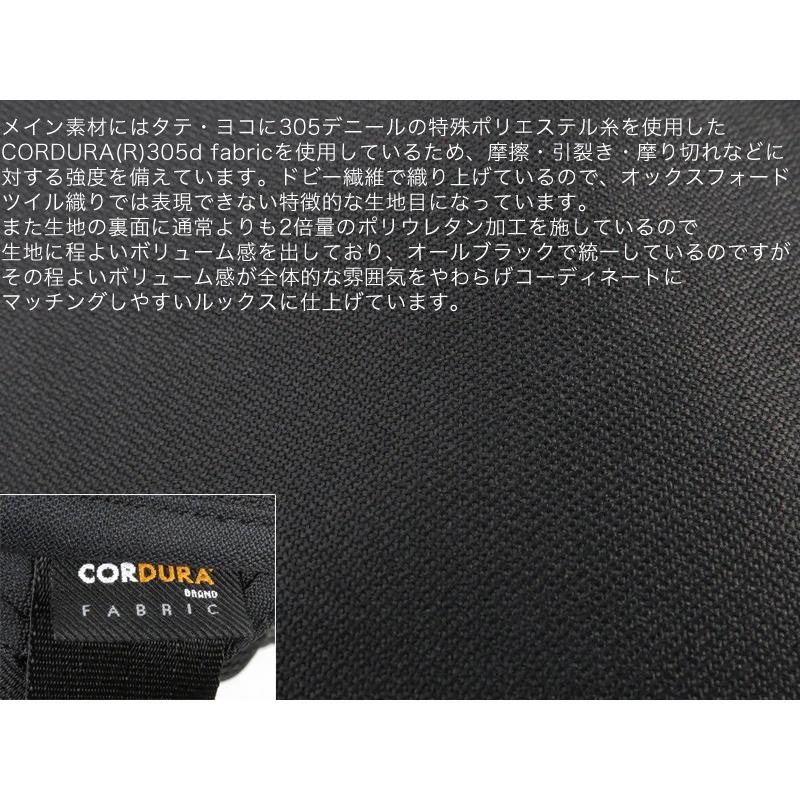 アッソブ ラウンドファスナーバックパック メンズ コーデュラドビー305D 61409 AS2OV【選べるノベルティ付】の画像