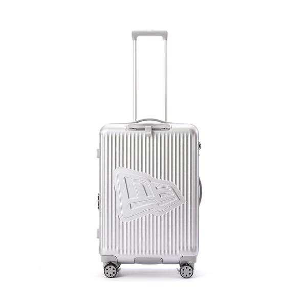 ニューエラ Wheel Carry Case 60-66L キャリーケース MEDIUM/シルバー メンズ 14409930 NEW ERA【選べるノベルティ付】の画像