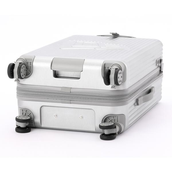 ニューエラ Wheel Carry Case 60-66L キャリーケース MEDIUM/シルバー メンズ 14409930 NEW ERA【選べるノベルティ付】の画像