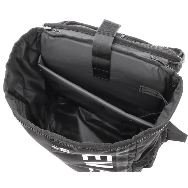 NEW ERA（ニューエラ） ボックスパック プリントロゴ ブラック