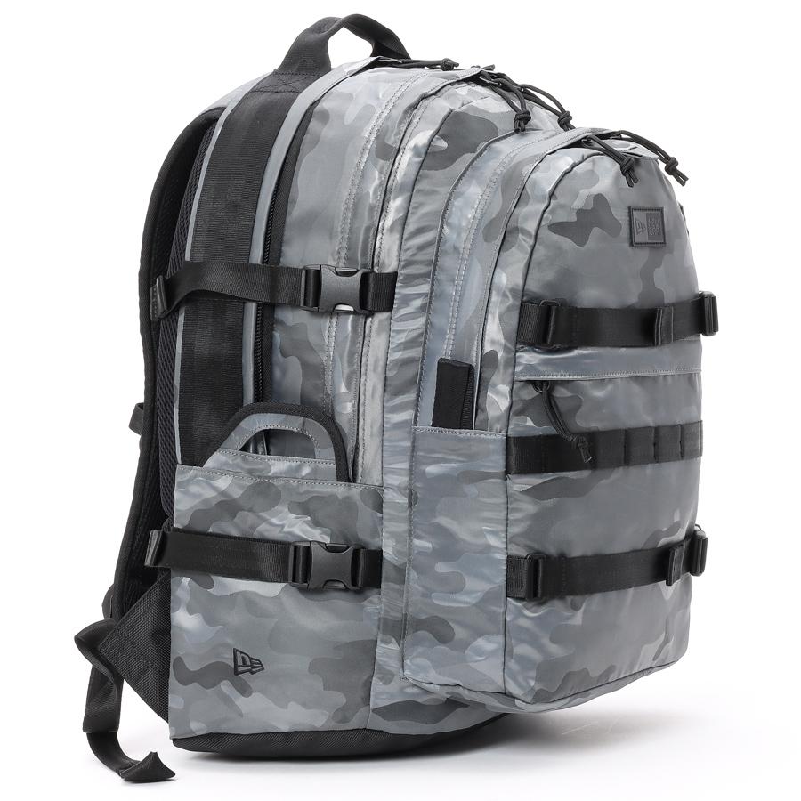 NEW ERA（ニューエラ） キャリアパック 35L/ジャカードカモ グレー