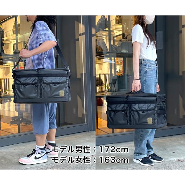 AS2OV（アッソブ） コンテナボックス/L/ブラック メンズ ナイロン