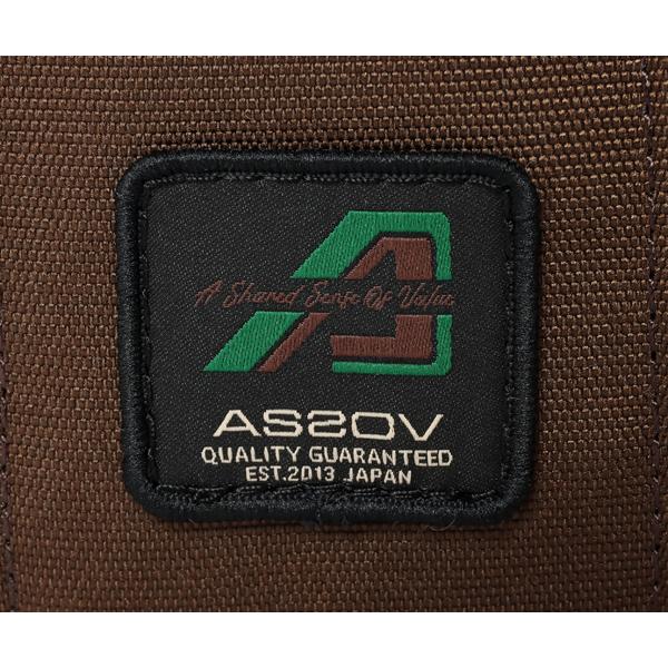 AS2OV（アッソブ） サコッシュ/チョコ メンズ 330×1000D CORDURA