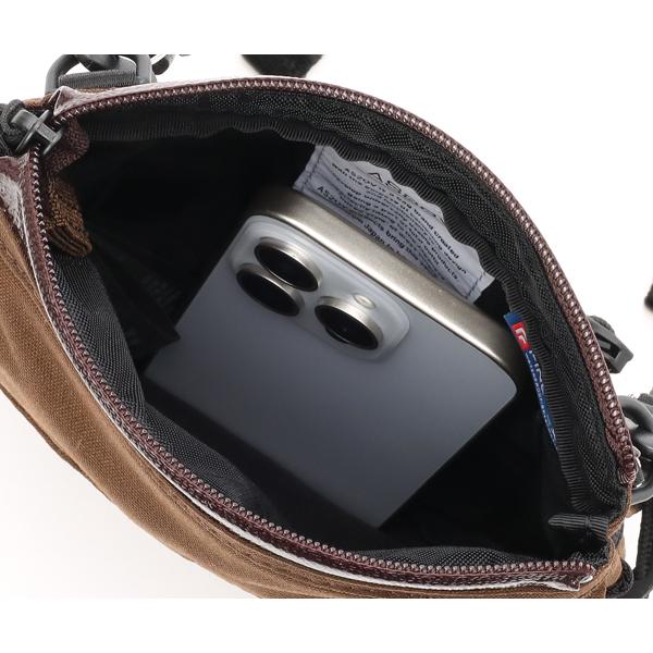AS2OV（アッソブ） サコッシュ/チョコ メンズ 330×1000D CORDURA