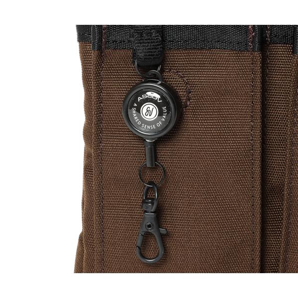 AS2OV（アッソブ） サコッシュ/チョコ メンズ 330×1000D CORDURA