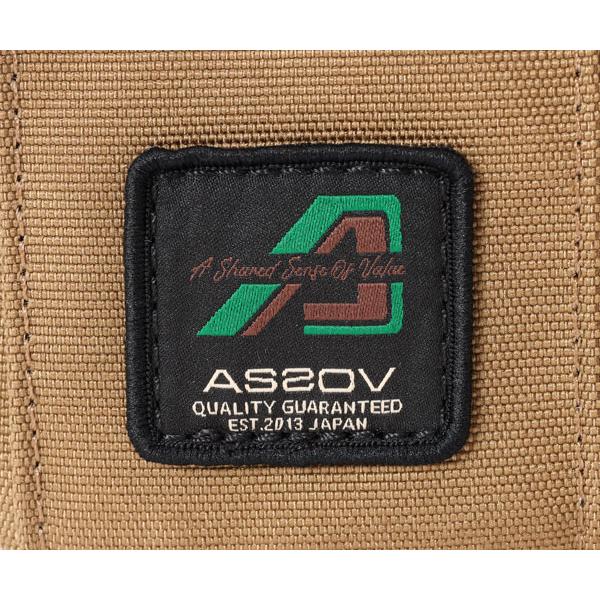 AS2OV（アッソブ） サコッシュ/キャメル メンズ 330×1000D CORDURA