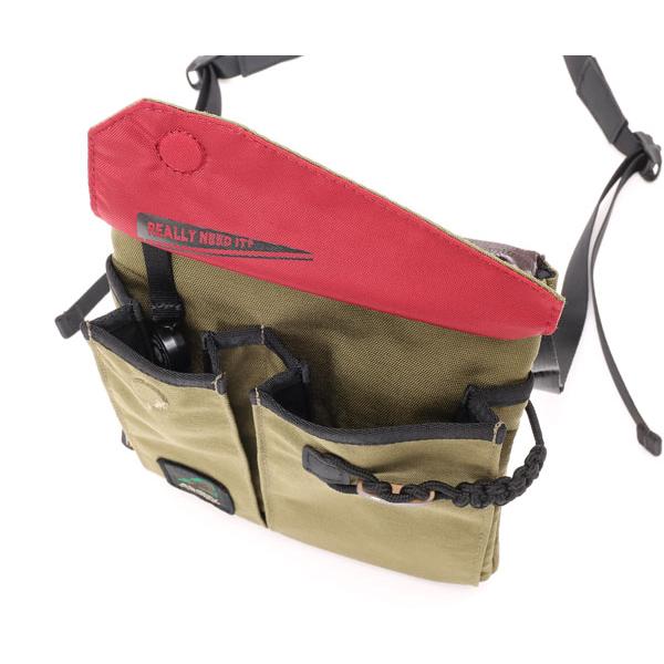 AS2OV（アッソブ） サコッシュ/カーキ メンズ 330×1000D CORDURA