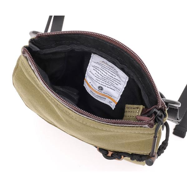AS2OV（アッソブ） サコッシュ/カーキ メンズ 330×1000D CORDURA