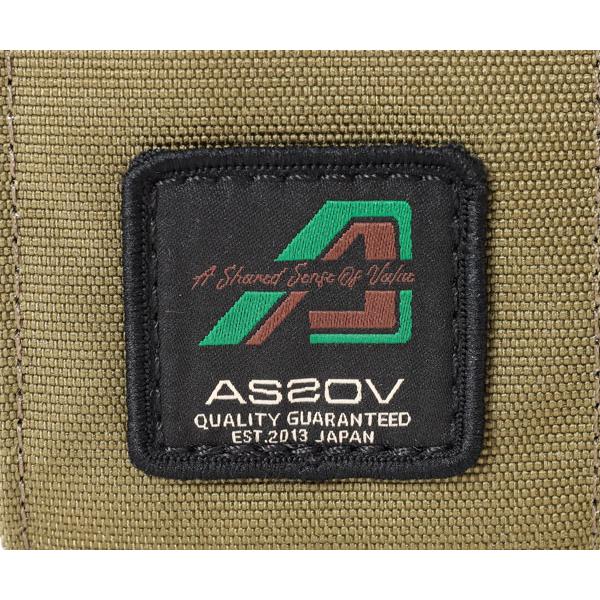 AS2OV（アッソブ） サコッシュ/カーキ メンズ 330×1000D CORDURA