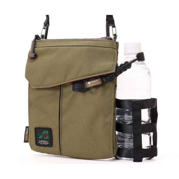 AS2OV（アッソブ） サコッシュ/カーキ メンズ 330×1000D CORDURA
