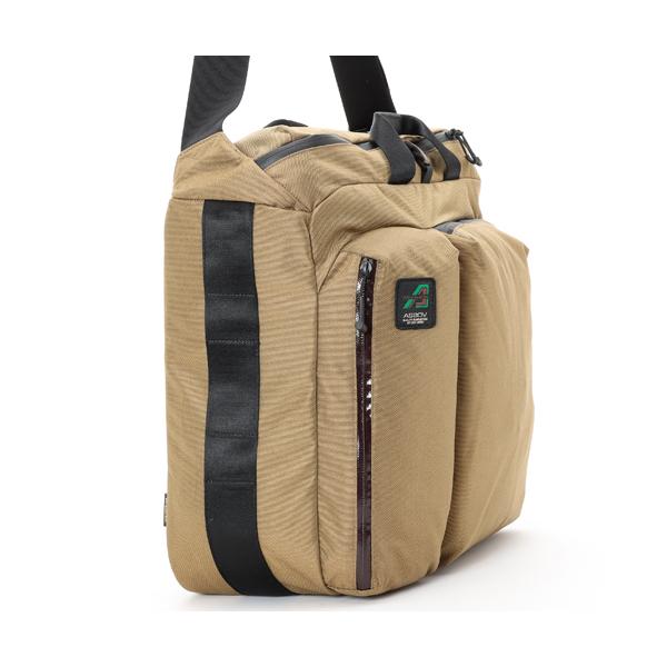 AS2OV（アッソブ） トートショルダー/L/キャメル メンズ 330×1000D