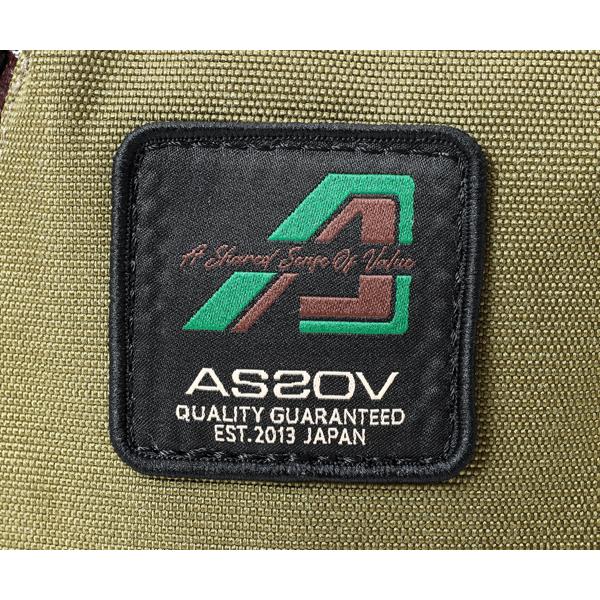 AS2OV（アッソブ） トートショルダー/L/カーキ メンズ 330×1000D