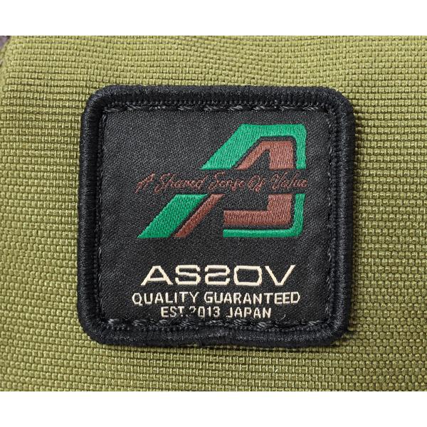 AS2OV（アッソブ） ドローストリングショルダー/カーキ メンズ 330
