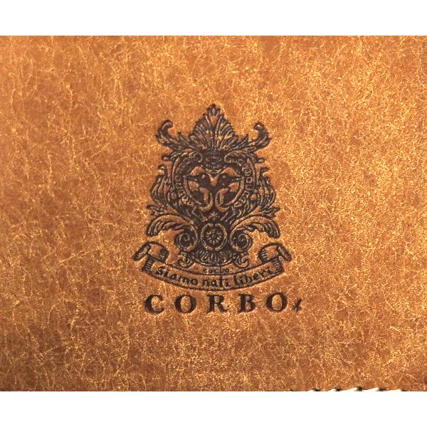 コルボ L字ファスナー折財布/イエロー メンズ スレート/プエブロ 1LN-1710 CORBO【選べるノベルティ付】の画像