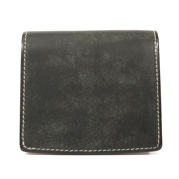 コルボ G.E.Wallets 二つ折財布/ダークグリーン メンズ スレート/プエブロ 1LN-1714 CORBO【選べるノベルティ付】の画像