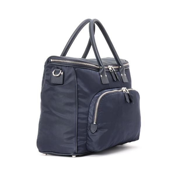 【美品】Felisiフェリージトートバッグ ネイビー Felisi フェリージ ビジネストートバッグ/ブルー×ブルー メンズ 20324