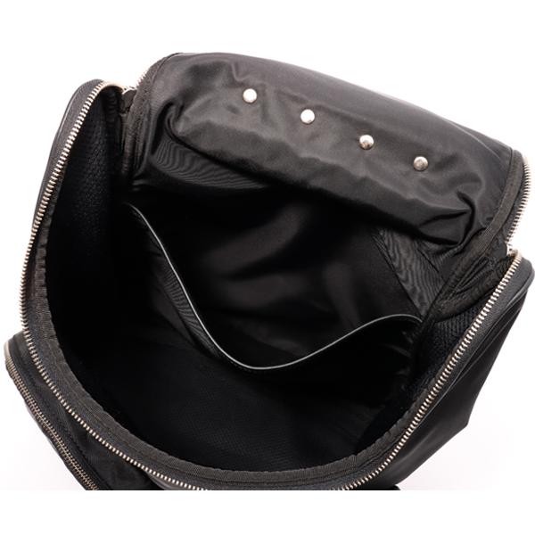 Felisi フェリージ リュックサック/ブラック×ブラック メンズ 23