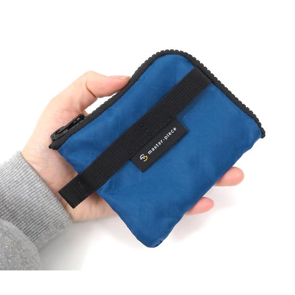 master-piece（マスターピース） L字ファスナーウォレット/ネイビー