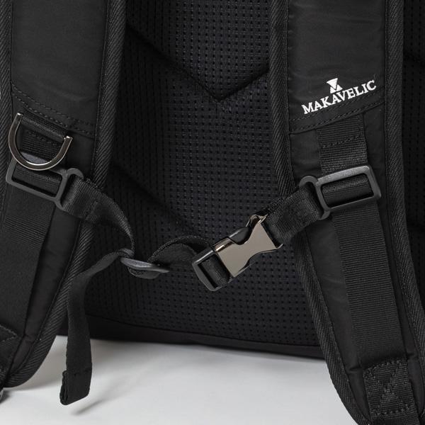 マキャベリック FUNDAMENTAL 2 DAYPACK デイパック/ブラック メンズ 3125-10115 MAKAVELIC【選べるノベルティ付】の画像
