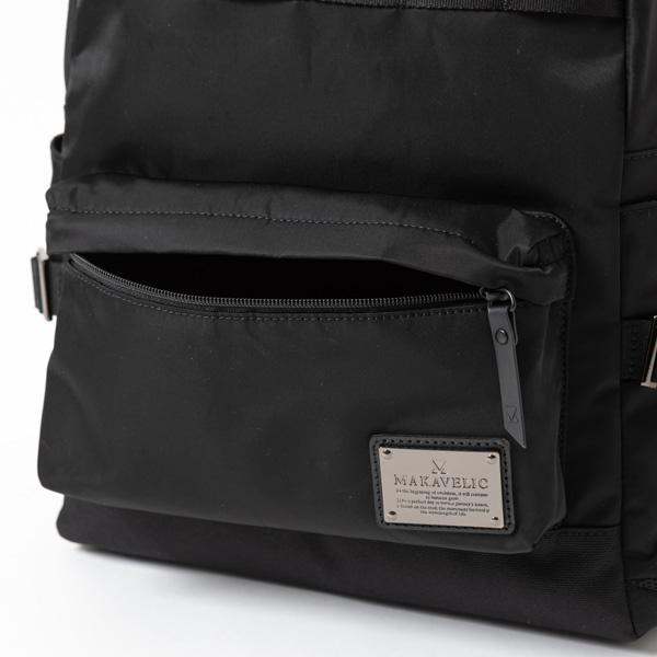 マキャベリック FUNDAMENTAL 2 DAYPACK デイパック/ブラック メンズ 3125-10115 MAKAVELIC【選べるノベルティ付】の画像