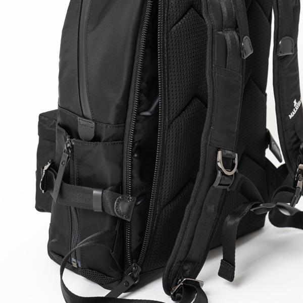 マキャベリック FUNDAMENTAL 2 DAYPACK デイパック/ブラック メンズ 3125-10115 MAKAVELIC【選べるノベルティ付】の画像