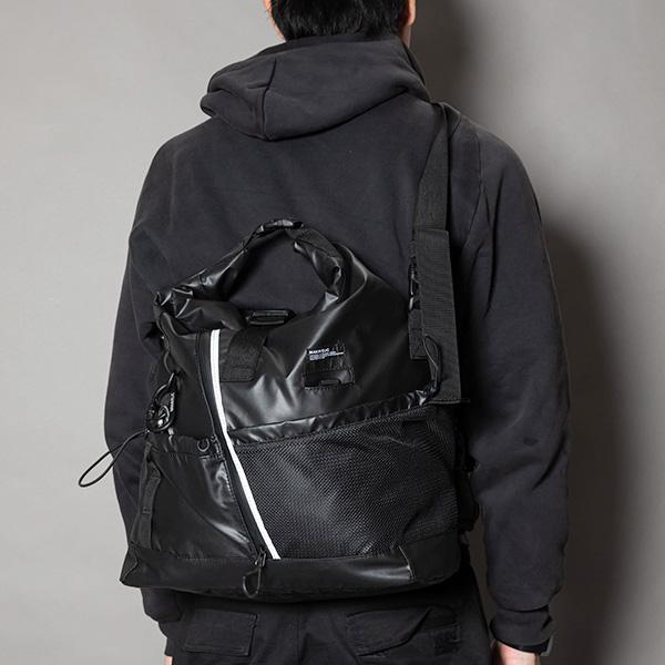 RICO（MAKAVELIC） マキャベリック Unit 2Way Roll Top Messenger Bag