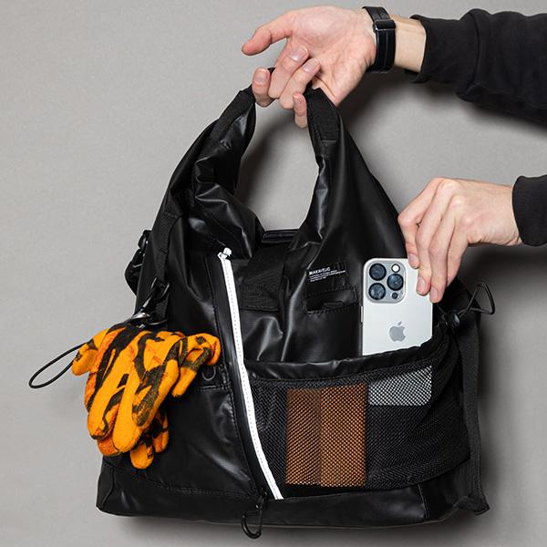 RICO（MAKAVELIC） マキャベリック Unit 2Way Roll Top Messenger Bag