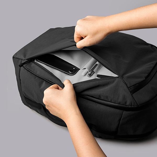 アルパカ TRAVERSE BACKPACK バックパック/ブラック メンズ 4256 ALPAKA【選べるノベルティ付】の画像