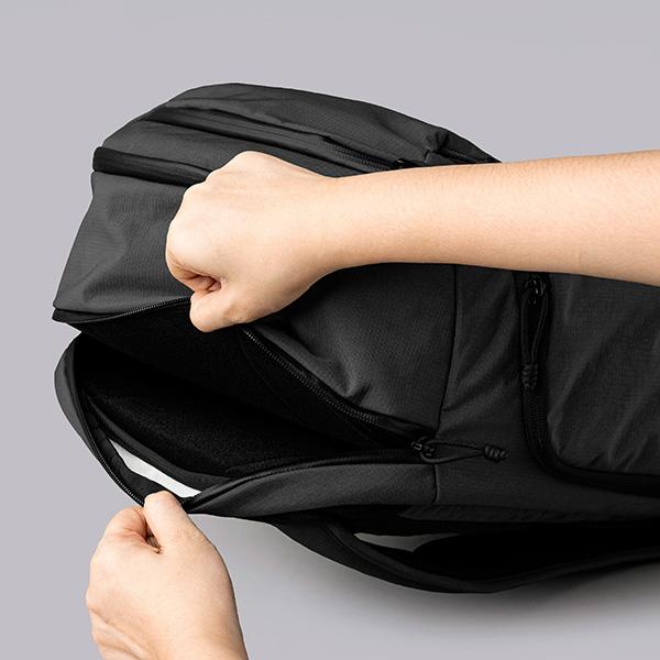 アルパカ TRAVERSE BACKPACK バックパック/ブラック メンズ 4256 ALPAKA【選べるノベルティ付】の画像
