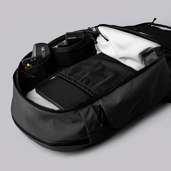 アルパカ TRAVERSE BACKPACK バックパック/ブラック メンズ 4256 ALPAKA【選べるノベルティ付】の画像