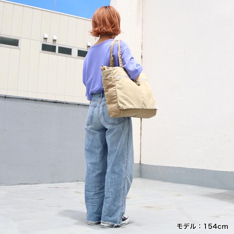 PORTER ポーター コーデュラファブリック ボディバッグ ベージュ PORTER ポーター ラブ&ピース ボディバッグ キャンバス レディース