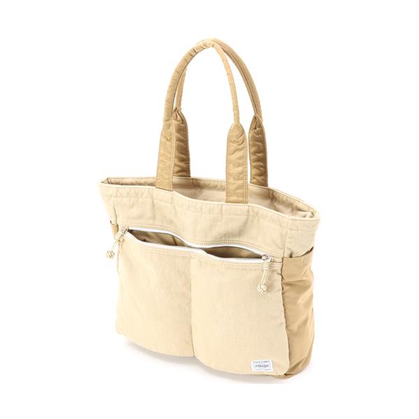 PORTER ポーター ウィーヴ トートバッグ 537-05346 （カラー：ベージュ